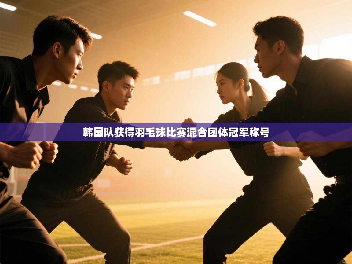 韩国队获得羽毛球比赛混合团体冠军称号 第1张