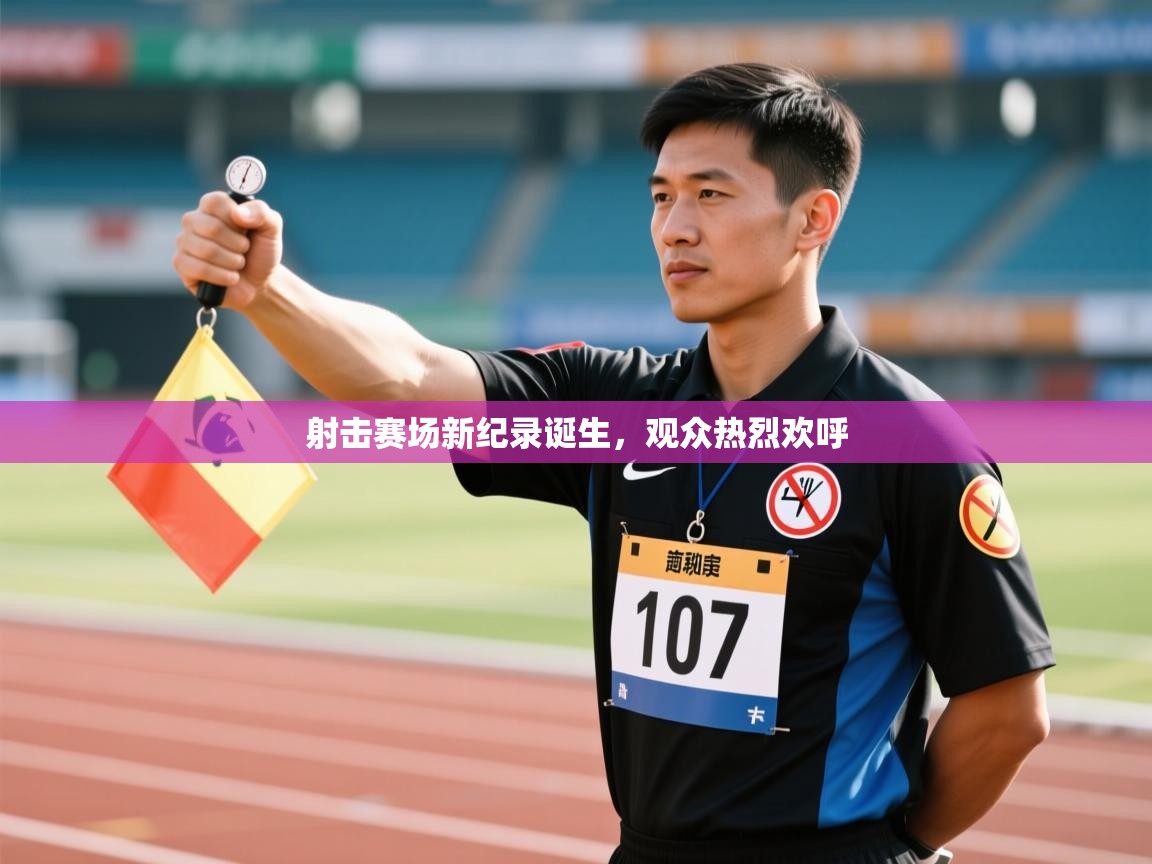 射击赛场新纪录诞生，观众热烈欢呼